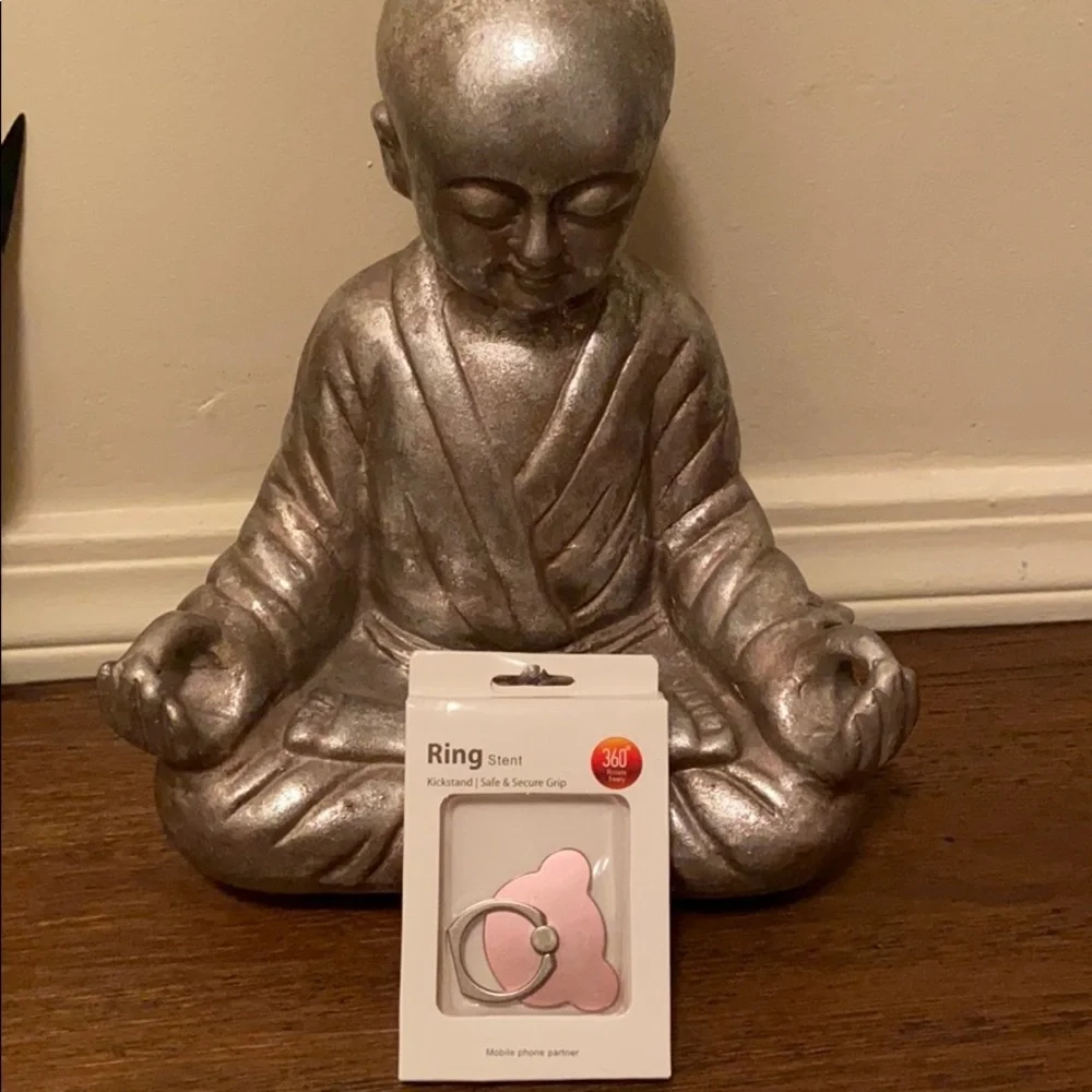 Pink Bear Smartphone Anti Drop Holder